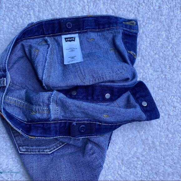 Levi’s High Rise Denim Button Front Skirt 10 - Picture 8 of 8